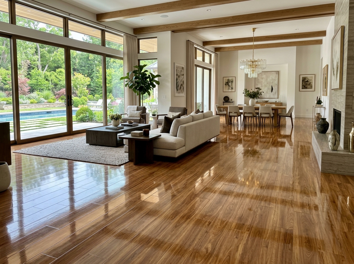 LVT Flooring Detail